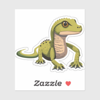 Cute Baby Lizard Cartoon Charactor