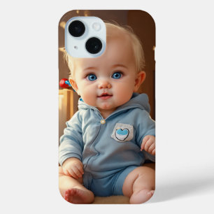 Cute Baby Logo Case-Mate Phone Case – iPhone 15 Ba