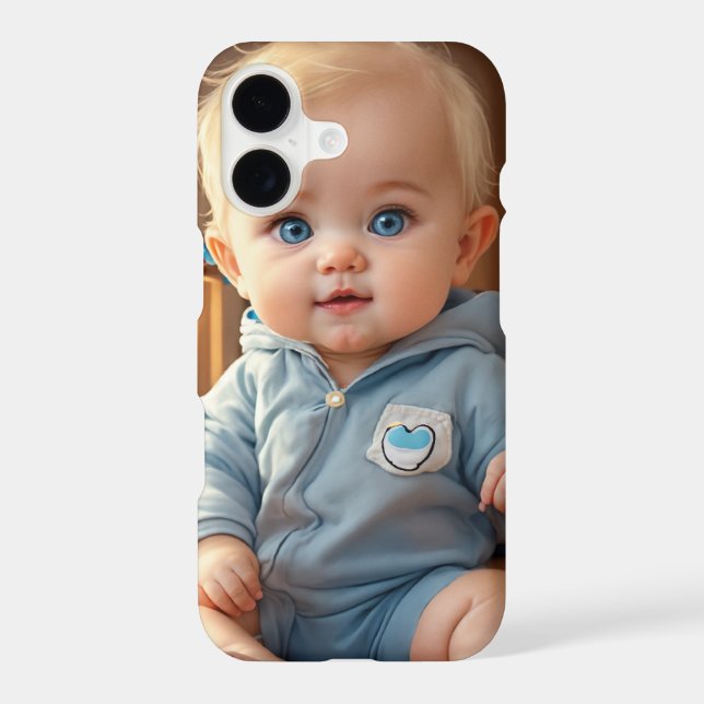 Cute Baby Logo iPhone 14 Slim Fit Case – Glory (Back)