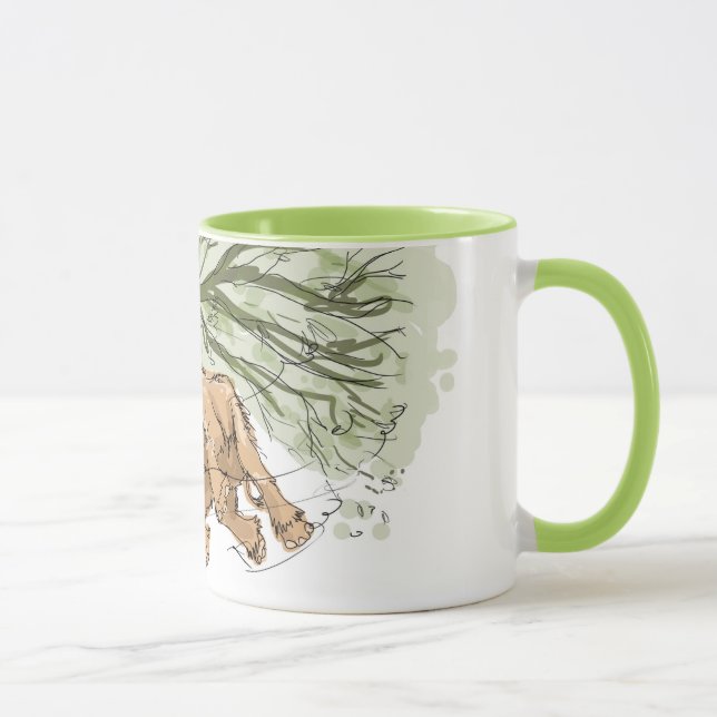Cute Baby Mammoth Mug (Right)