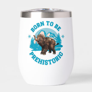 Cute Baby Mammoth Prehistoric Kids Birthday