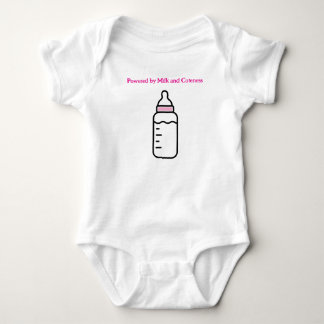 Cute Baby Milk Lover Design Bodysuit
