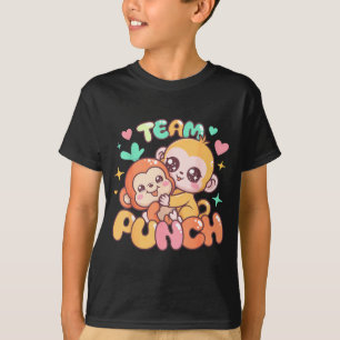 Cute baby monkey punch team punch Cute baby monkey T-Shirt