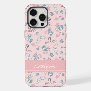 Cute Baby Nurse Phone Case Personalised Name