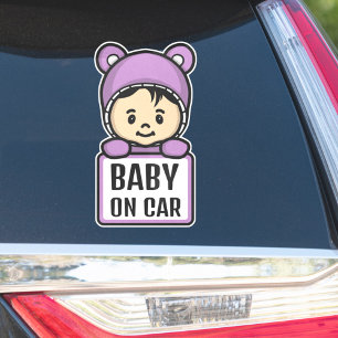 Cute Baby On Board/Baby on Car Sticker