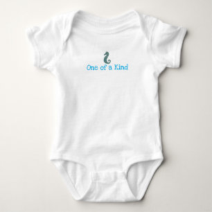 Cute Baby One Piece-One of a Kind-Seahorse #1 Baby Bodysuit