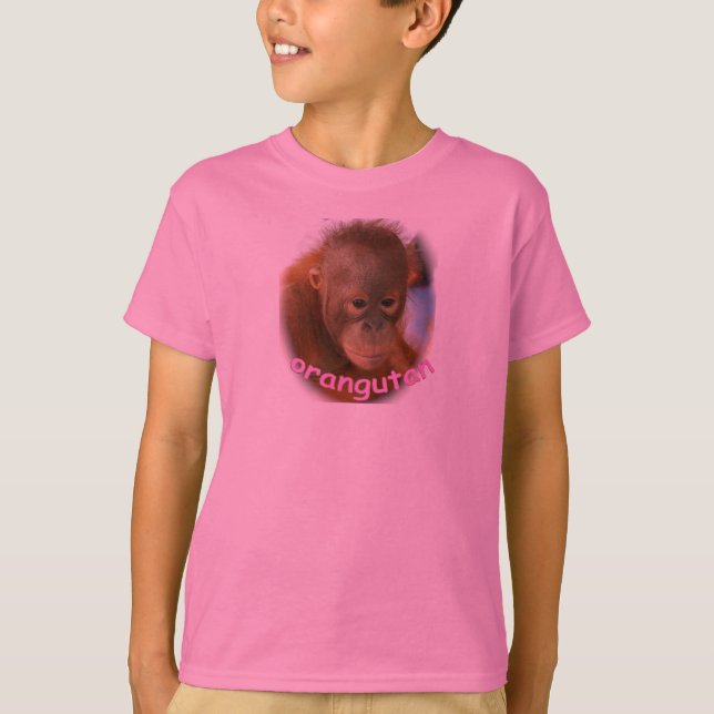 Cute Baby Orangutan Fan T-Shirt (Front)