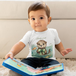 Cute Baby Otter Gender Neutral T-Shirt