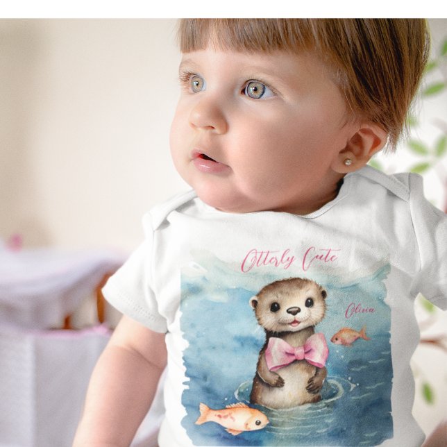 Cute Baby Otter Girl  Bodysuit (Creator Uploaded)