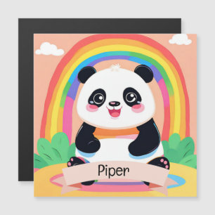 Cute Baby Panda Rainbow