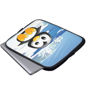 Cute Baby Penguin Laptop Sleeve