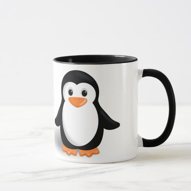 Cute Baby Penguin Mug (Right)