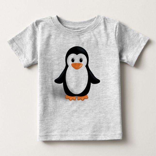 Cute Baby Penguin T-Shirt (Front)
