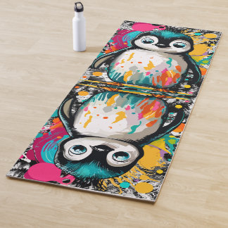 Cute Baby Penguin Yoga Mat - Penguin Yoga Mat