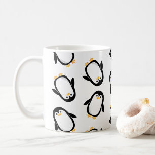 Cute Baby Penguins Iced Tea or Coffee Mug