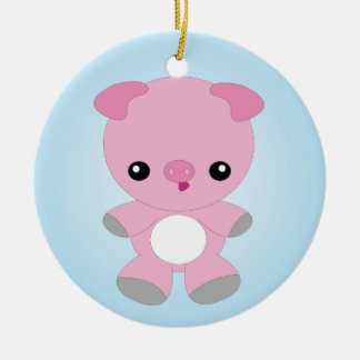 Cute Baby Pig ornament