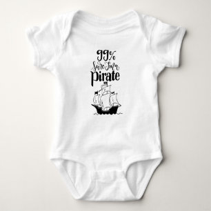 Cute Baby Pirate Bodysuit