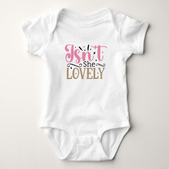 Cute Baby Saying  Bodysuit (Front)