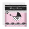 Cute Baby Shower Baby Girl Pink Black Pearl