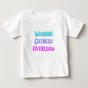 Cute baby shower cuteness overload of baby boy T-Shirt