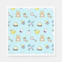 Cute baby shower pattern