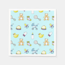 Cute baby shower pattern