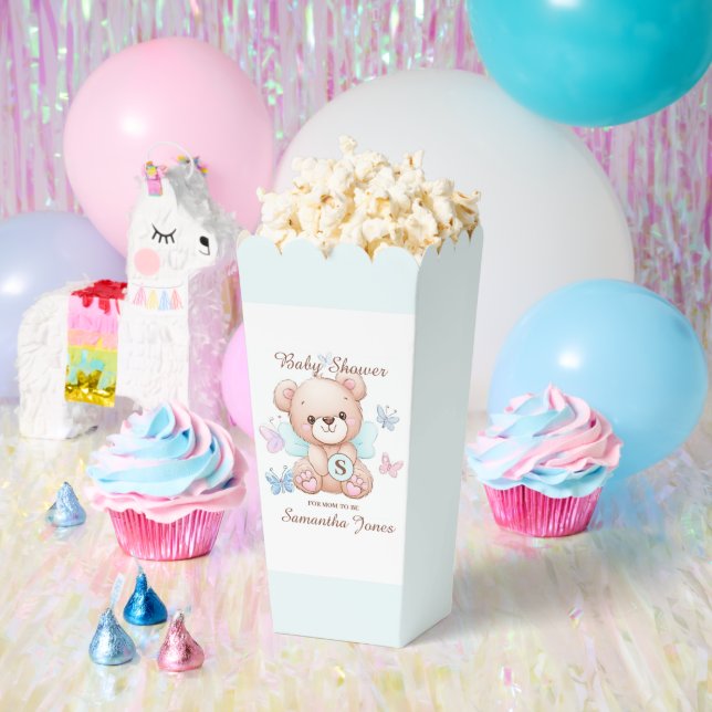 Cute Baby Shower Personalised Favour Box (Party)