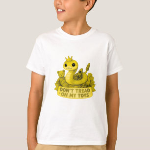 Cute Baby Snake Don't Tread On My Toys Gift T-Shirt