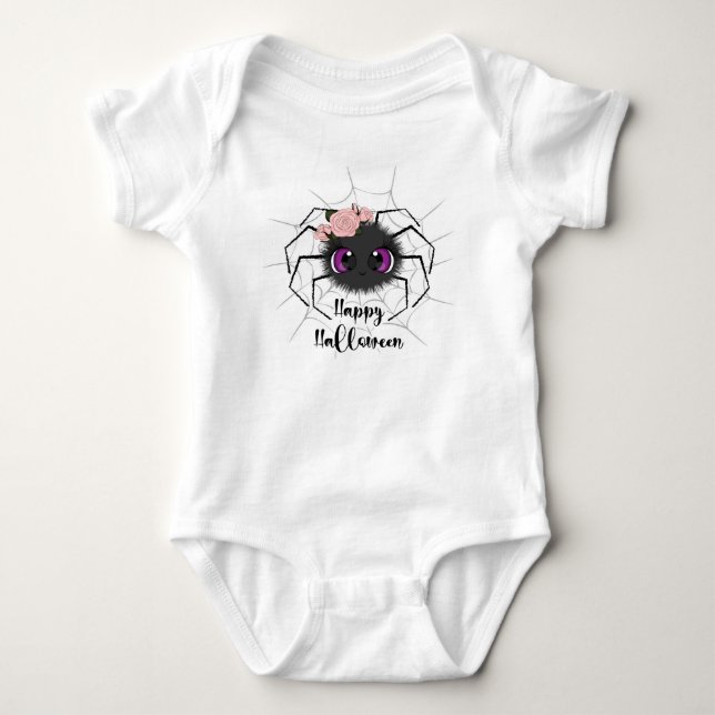 Cute Baby Spider Baby Bodysuit (Front)