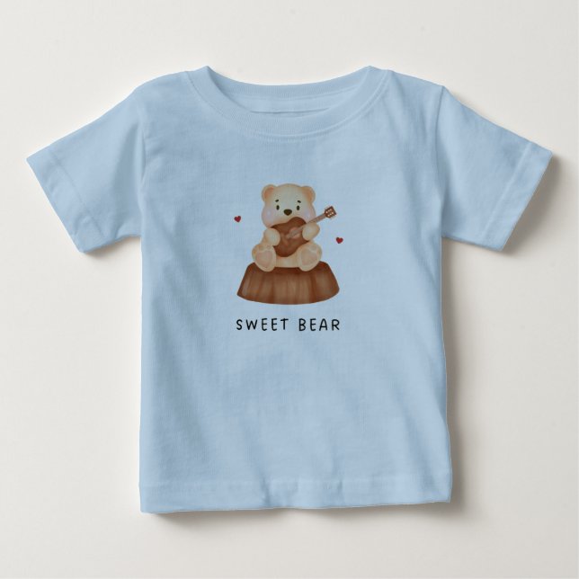  Cute Baby T-Shirt Design (Front)