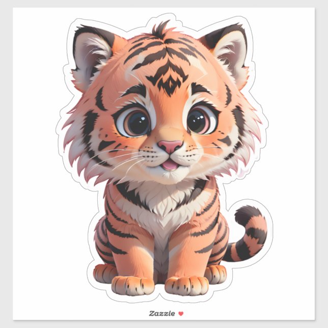 Cute Baby Tiger (Sheet)