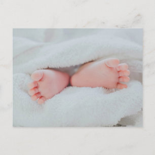 Cute Baby Toes and Feet Postcard