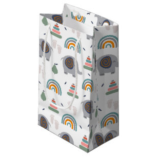 Cute Baby Toy Pattern Small Gift Bag