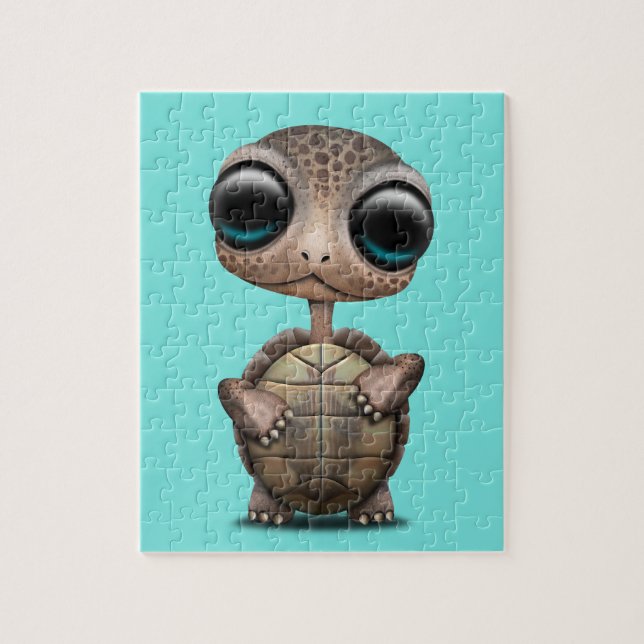 Cute Baby Turtle Jigsaw Puzzle (Vertical)
