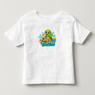 Cute Baby Turtle Toddler T-Shirt