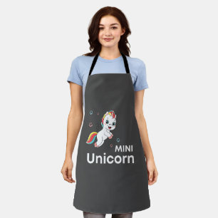 Cute baby unicorn Modern        Apron