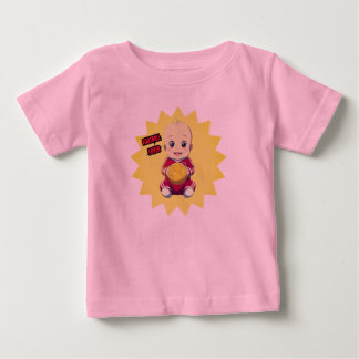 Cute baby wearing football player outfit T-Shirt