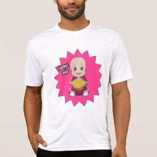 Cute baby wearing football player outfit T-Shirt