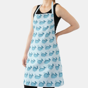 Cute Baby Whale Apron