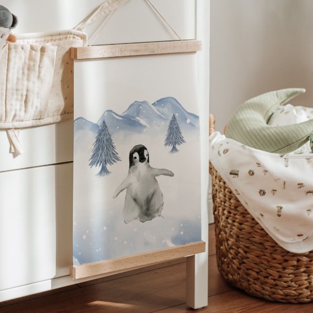 Cute Baby Winter Penguin Nursery Wall Decor Hanging Tapestry (Cute Baby Winter Penguin Nursery Wall Decor Hanging Tapestry)