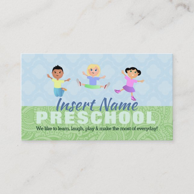 Cute Babysitter Business Cards (Front)