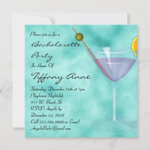 CUTE Bachelorette Party Designer Invites