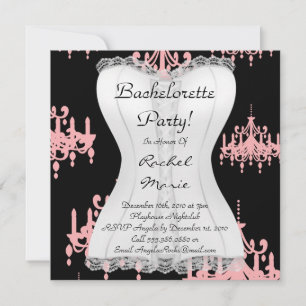 CUTE Bachelorette Party Designer Invites