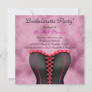 Cute Bachelorette Party Invitation