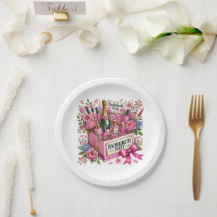 Cute Bachelorette party Paper Plate