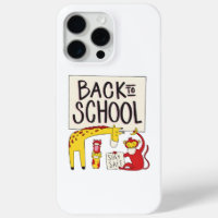 Cute Back to School Animals Safety Design