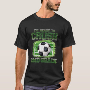 Cute Back to School First Day of 2nd Grade Soccer  T-Shirt
