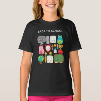 Cute Back to School Kawaii Classroom Supplies T-Shirt