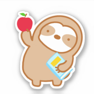 Cute Back to School Teacher Sloth