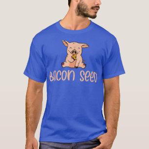 Cute Bacon Seed Piggie Baby Pig Piglet Pork Meat J T-Shirt